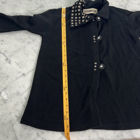 Sandra Miller Luxury Fibers Knit Cardigan Sweater - Picture 11 of 12